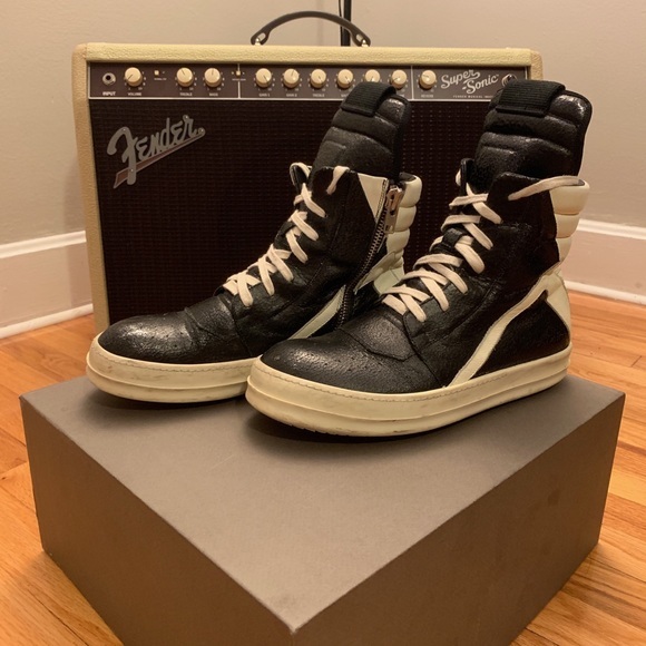 Rick Owen Geobasket Sneakers